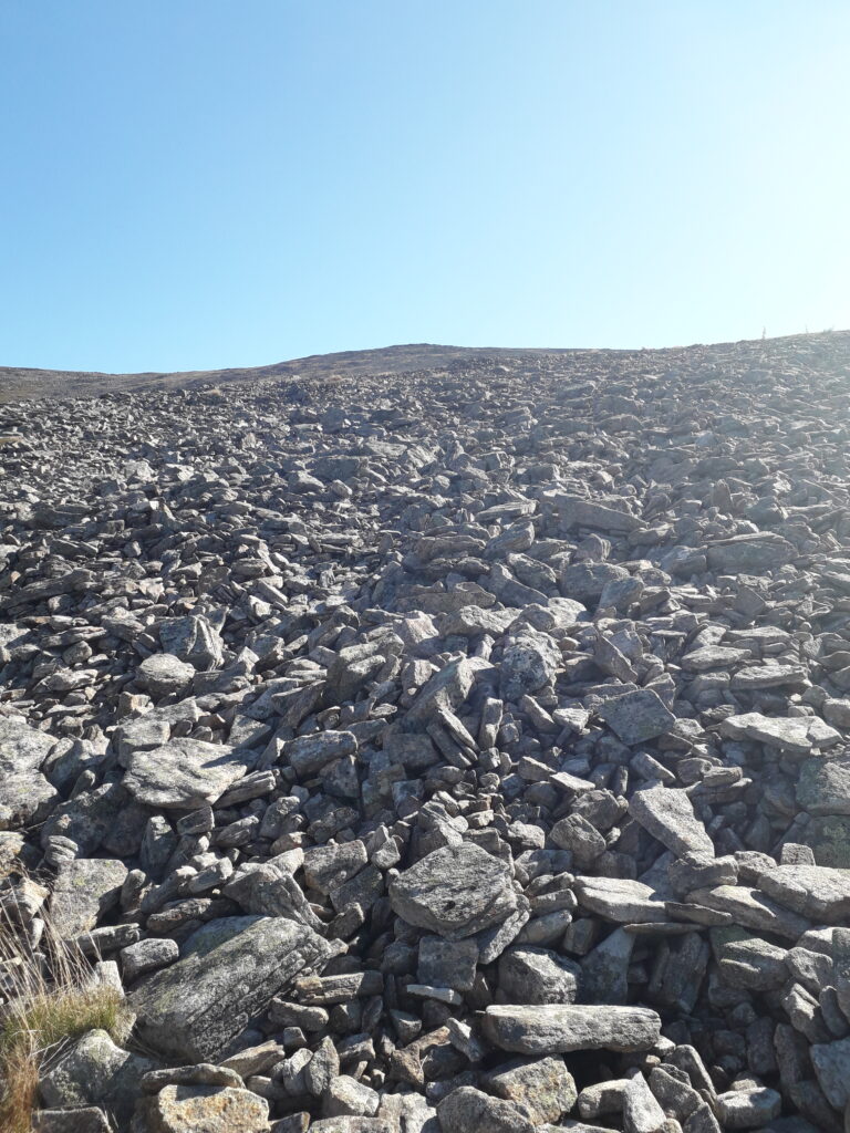 Erittäin rakkaista tunturinrinnettä Sokostilla